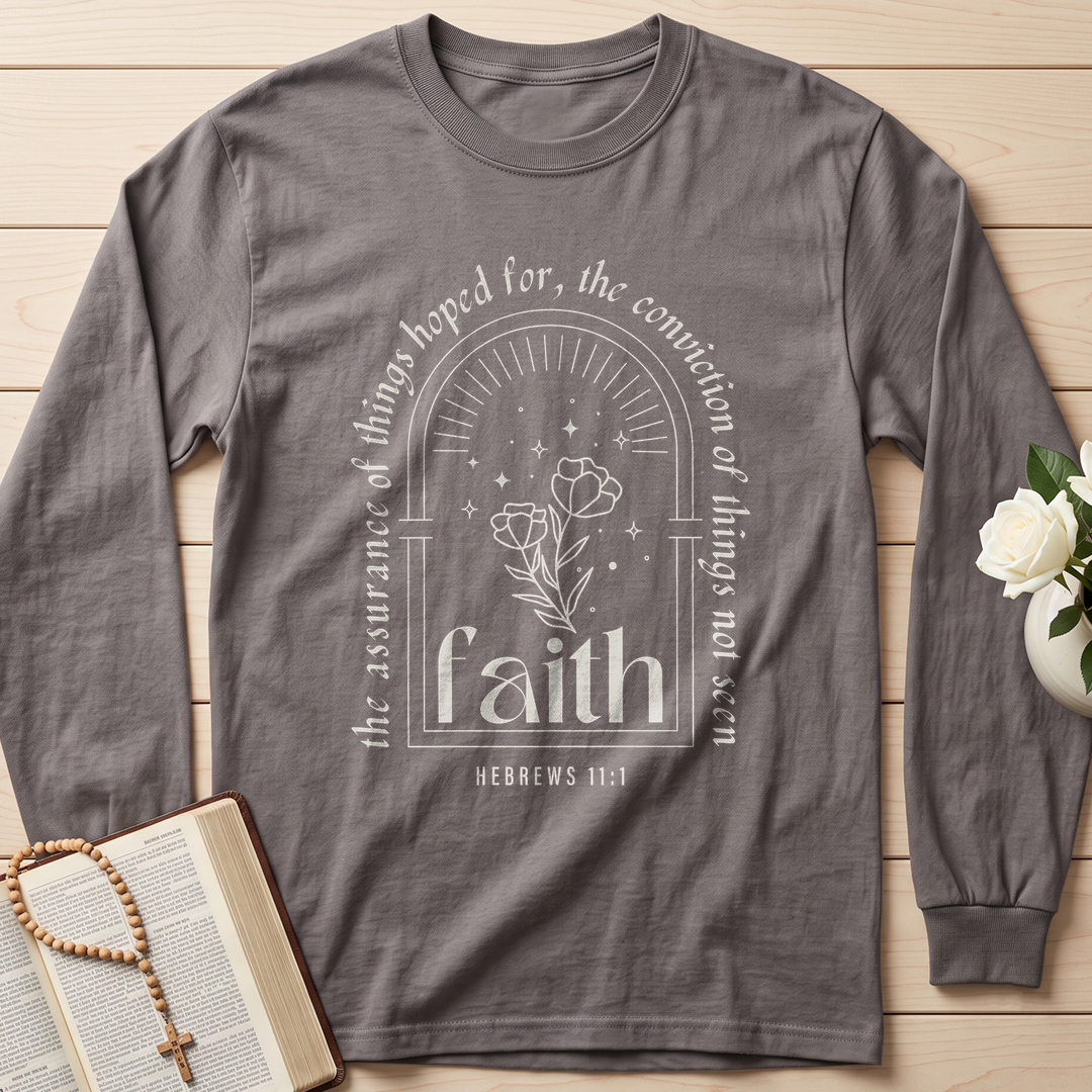 Faith The Assurance Of Things Hoped For The Conviction Of Things Not Seen Hebrews 11.1 01