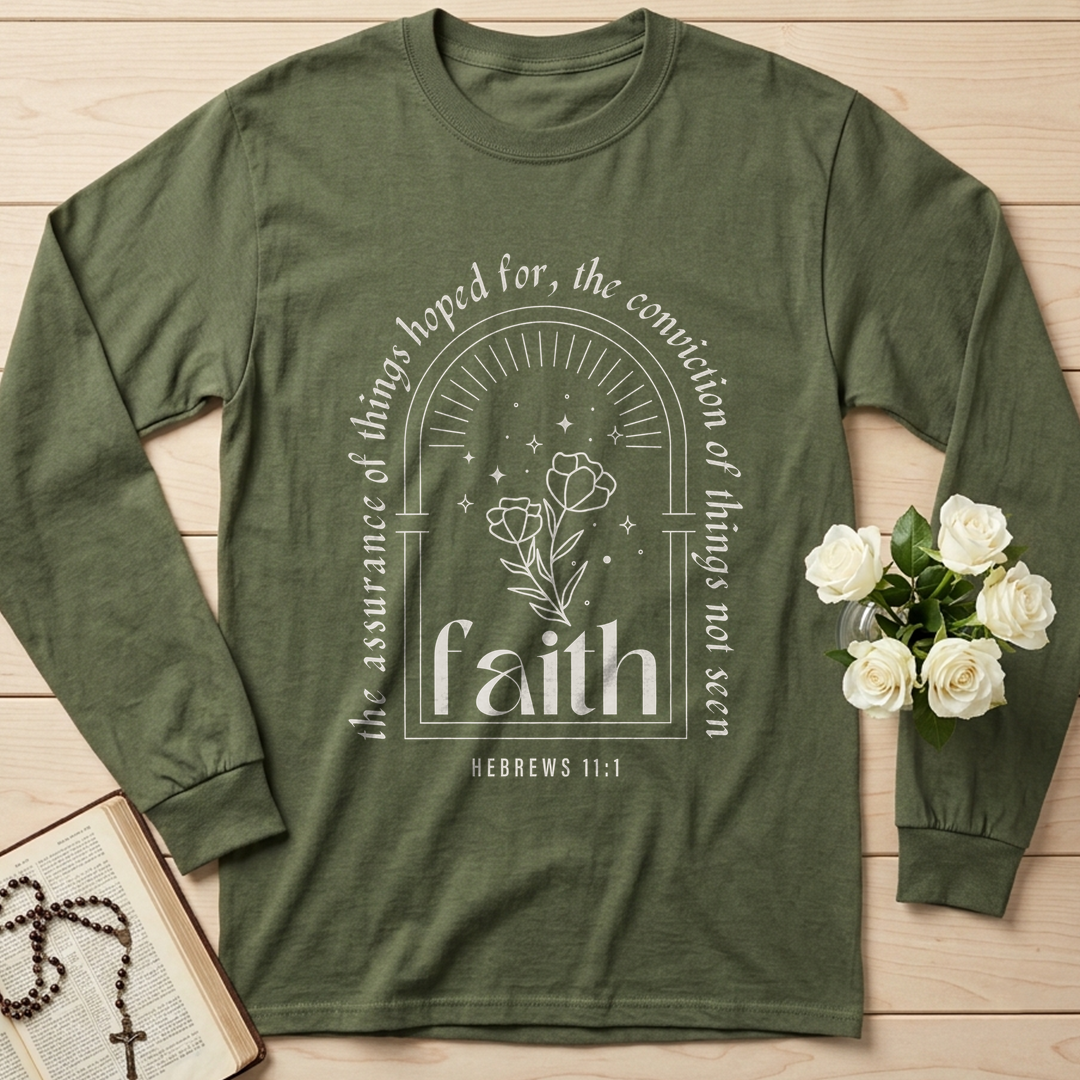 Faith The Assurance Of Things Hoped For The Conviction Of Things Not Seen Hebrews 11.1 01
