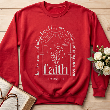 Faith The Assurance Of Things Hoped For The Conviction Of Things Not Seen Hebrews 11.1 01