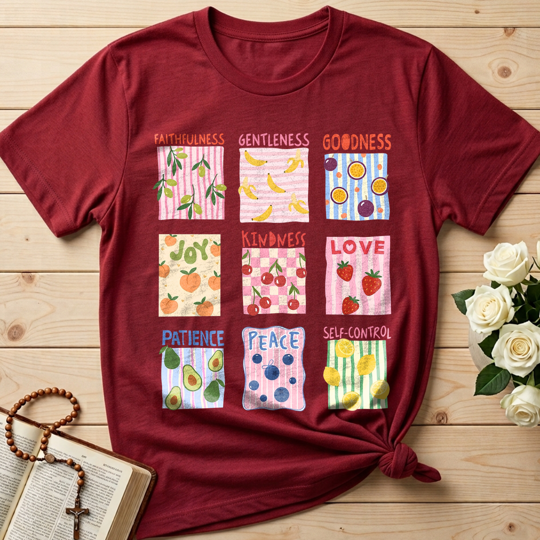 Faithfulness Gentleness Goodness Joy Kindness Love Patience Peace Self-control 01