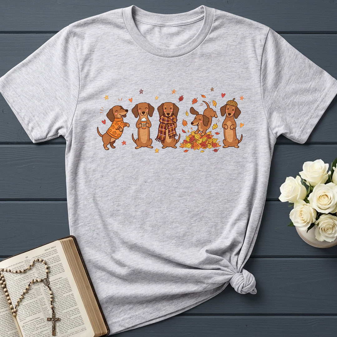 Fall Dachshund 01