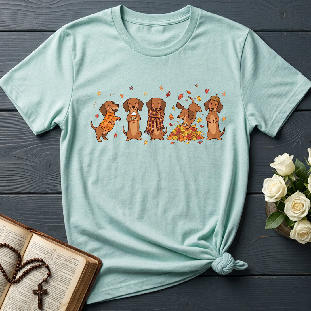 Fall Dachshund 01
