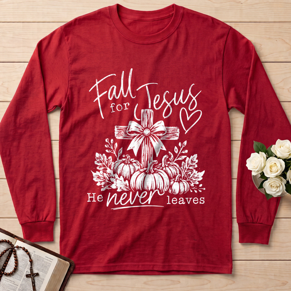 Fall For Jesus He Never Leaves 108