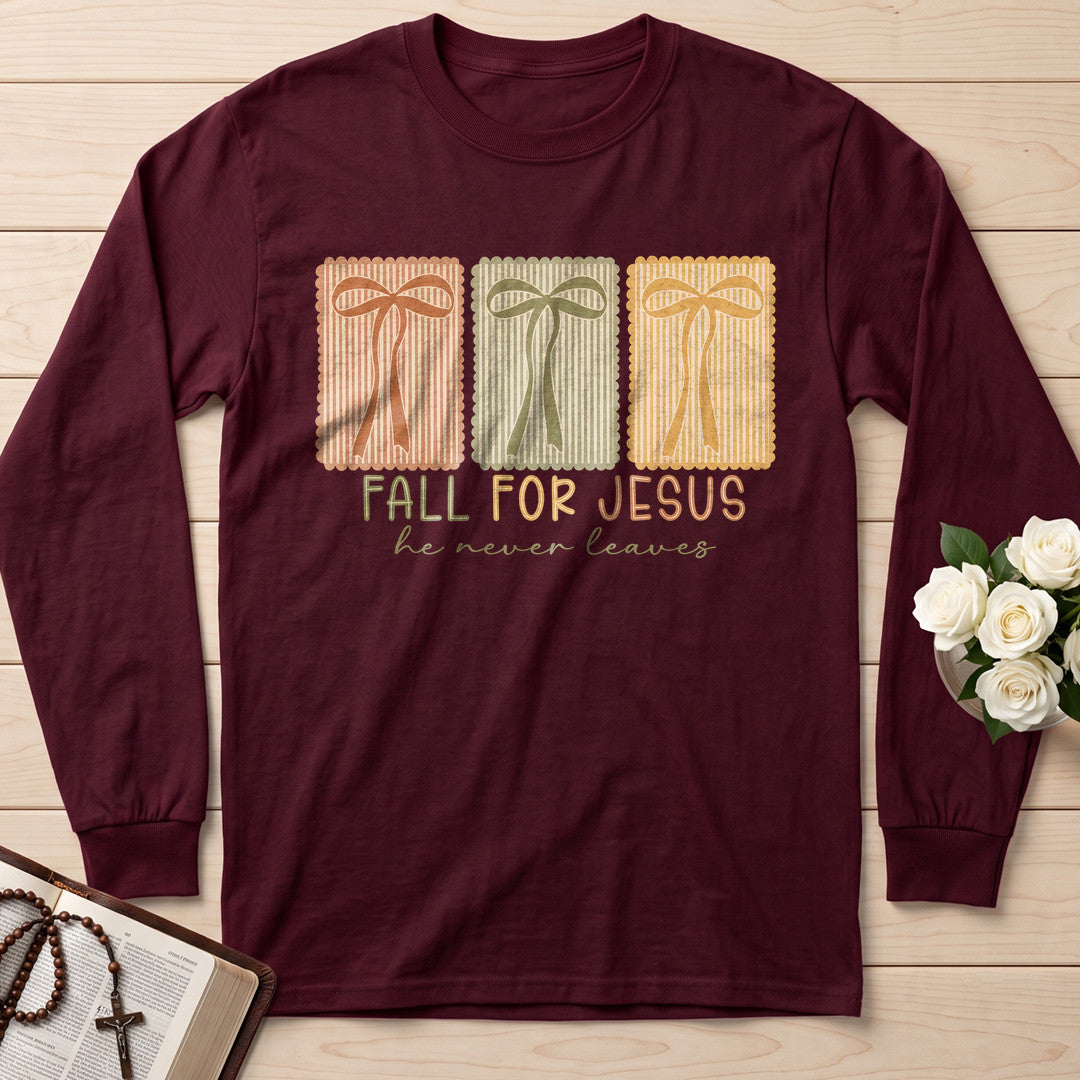 Fall For Jesus He Never Leaves 110