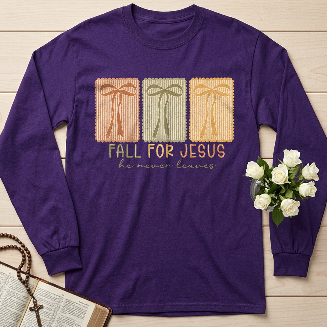 Fall For Jesus He Never Leaves 110