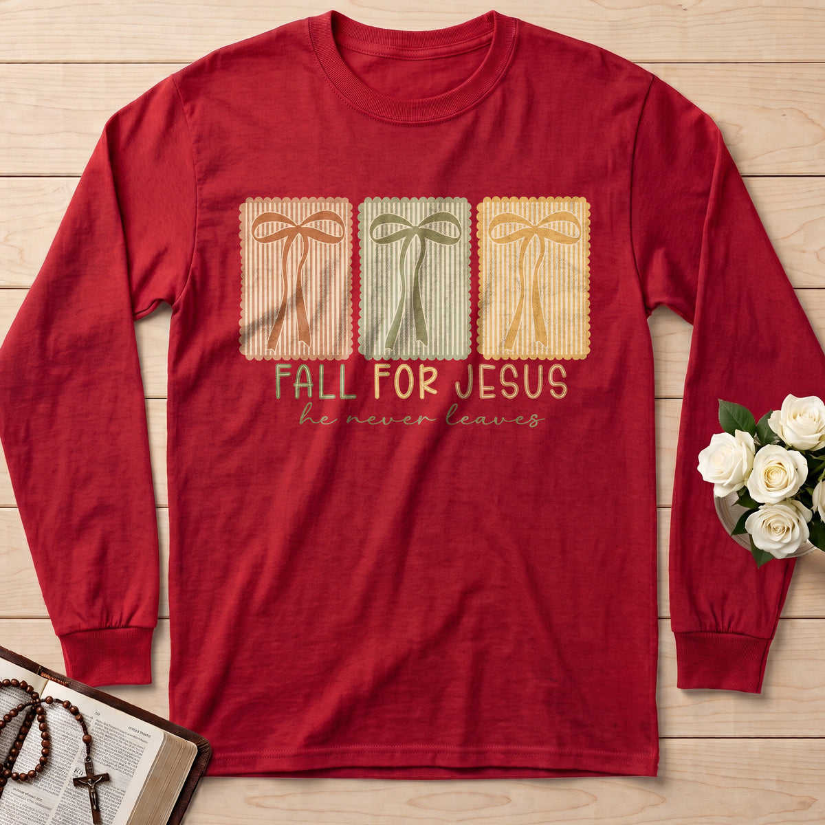 Fall For Jesus He Never Leaves 110