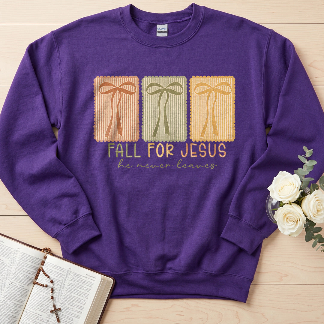 Fall For Jesus He Never Leaves 110