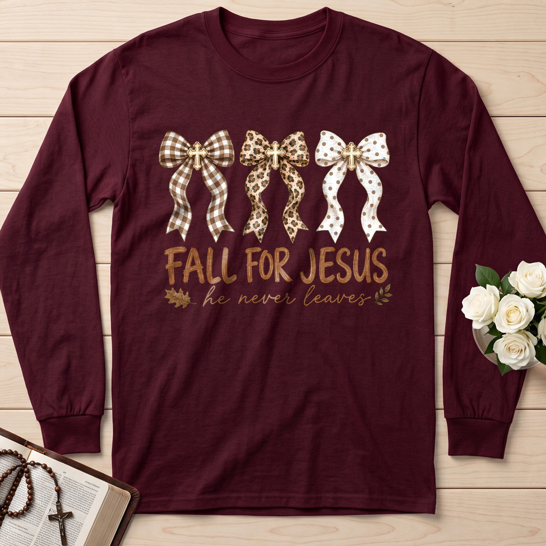 Fall For Jesus He Never Leaves 114