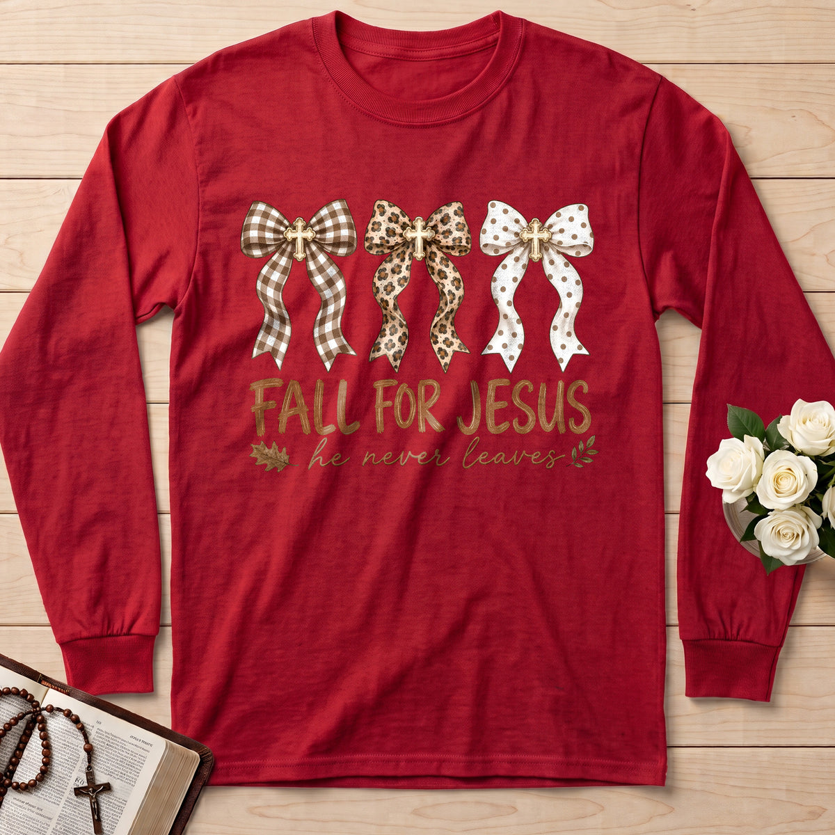 Fall For Jesus He Never Leaves 114