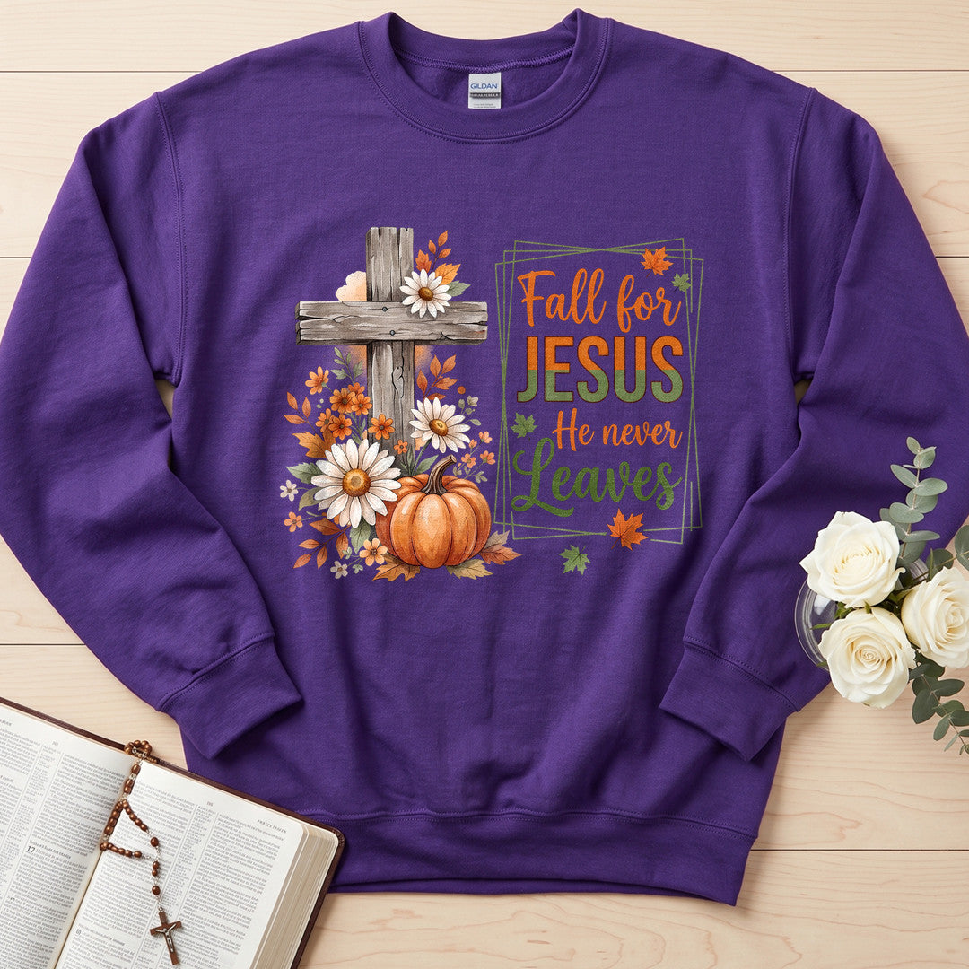 Fall For Jesus He Never Leaves 115