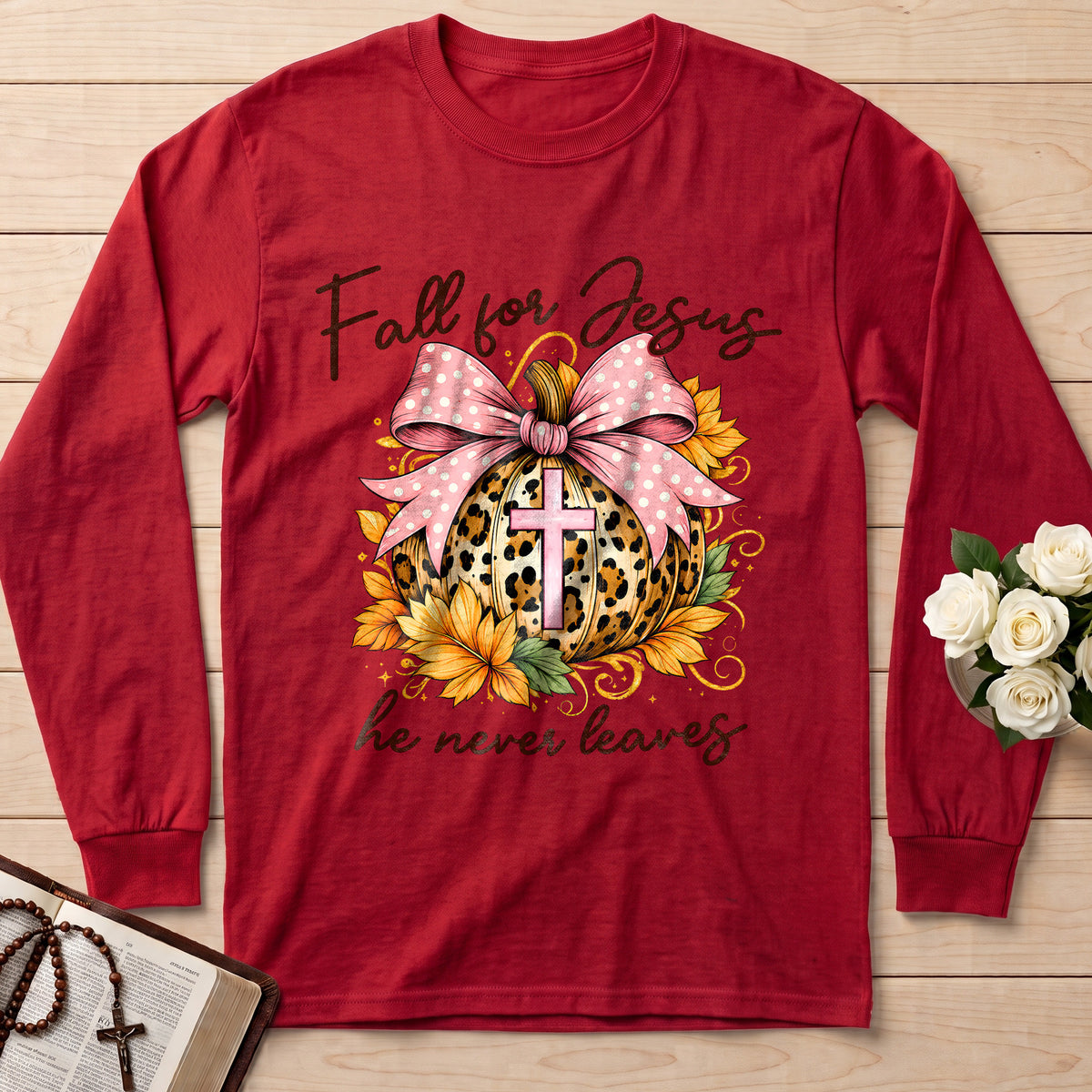 Fall For Jesus He Never Leaves 118