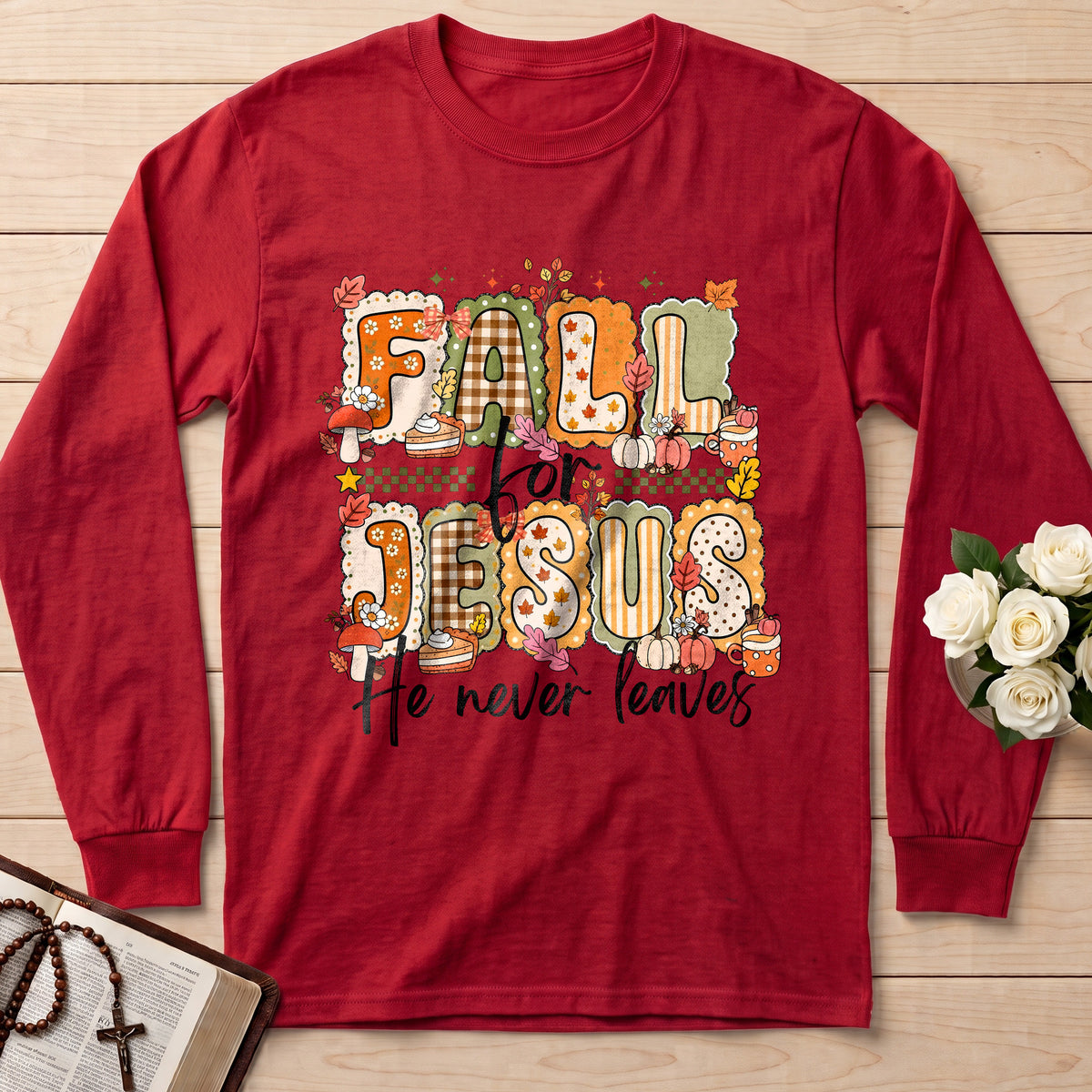 Fall For Jesus He Never Leaves 122