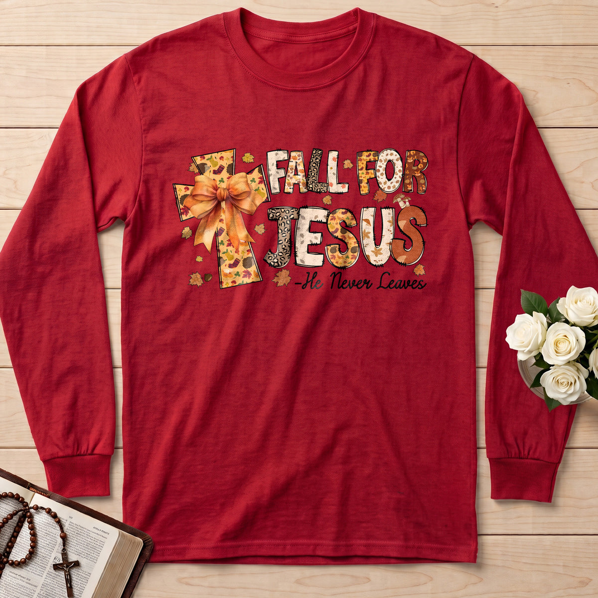 Fall For Jesus He Never Leaves 124