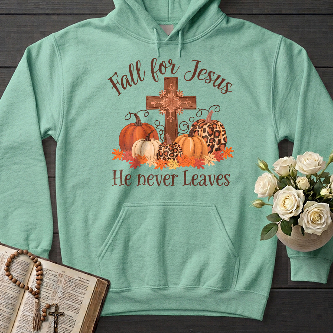 Fall For Jesus He Never Leaves 128