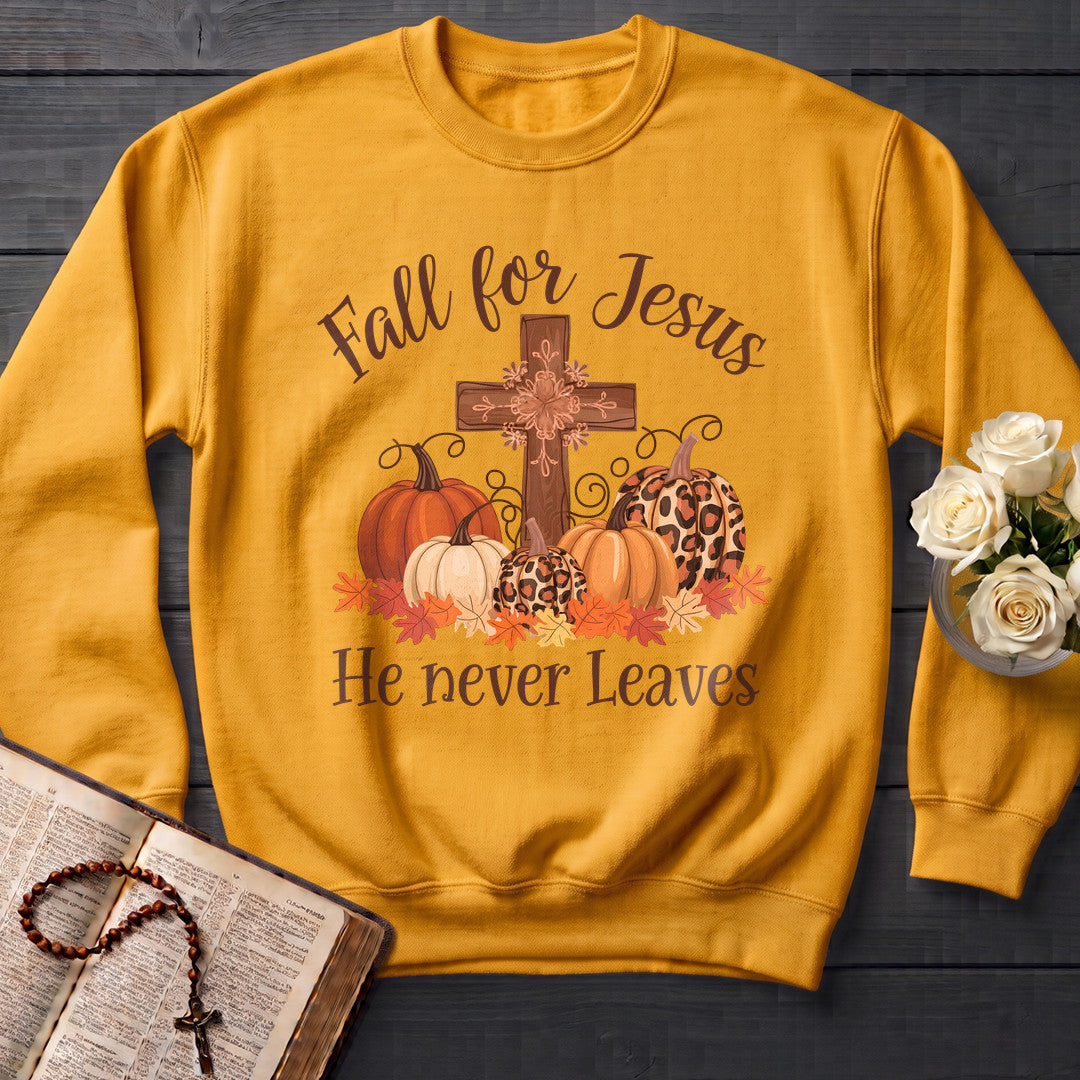 Fall For Jesus He Never Leaves 128