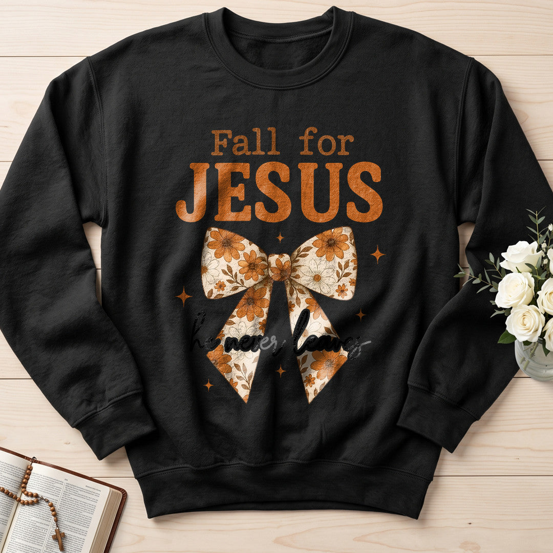 Fall For Jesus He Never Leaves 129