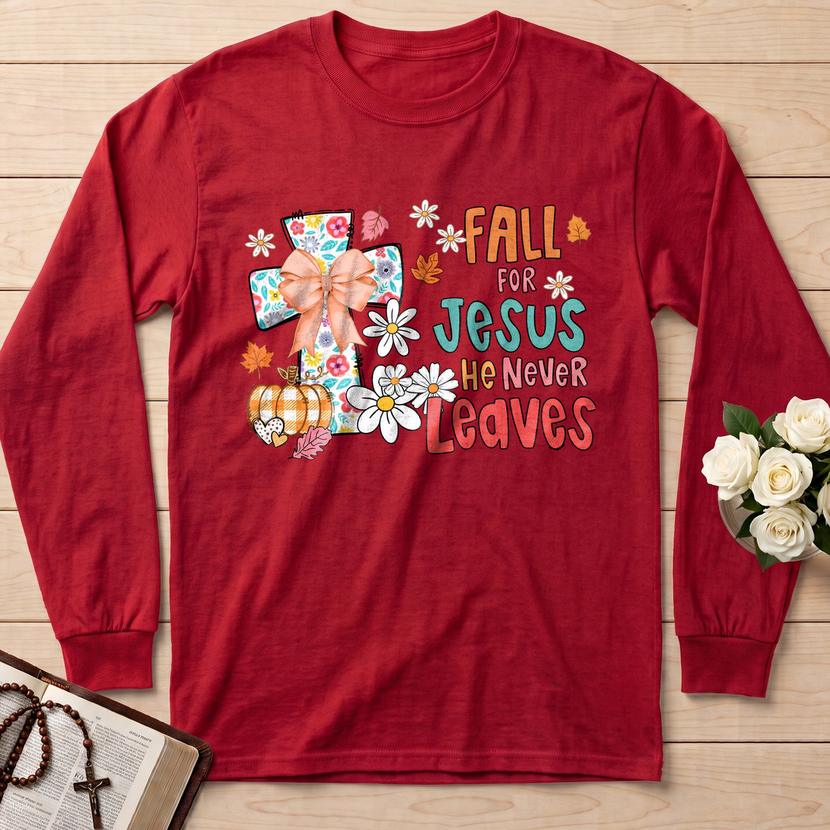 Fall For Jesus He Never Leaves 130
