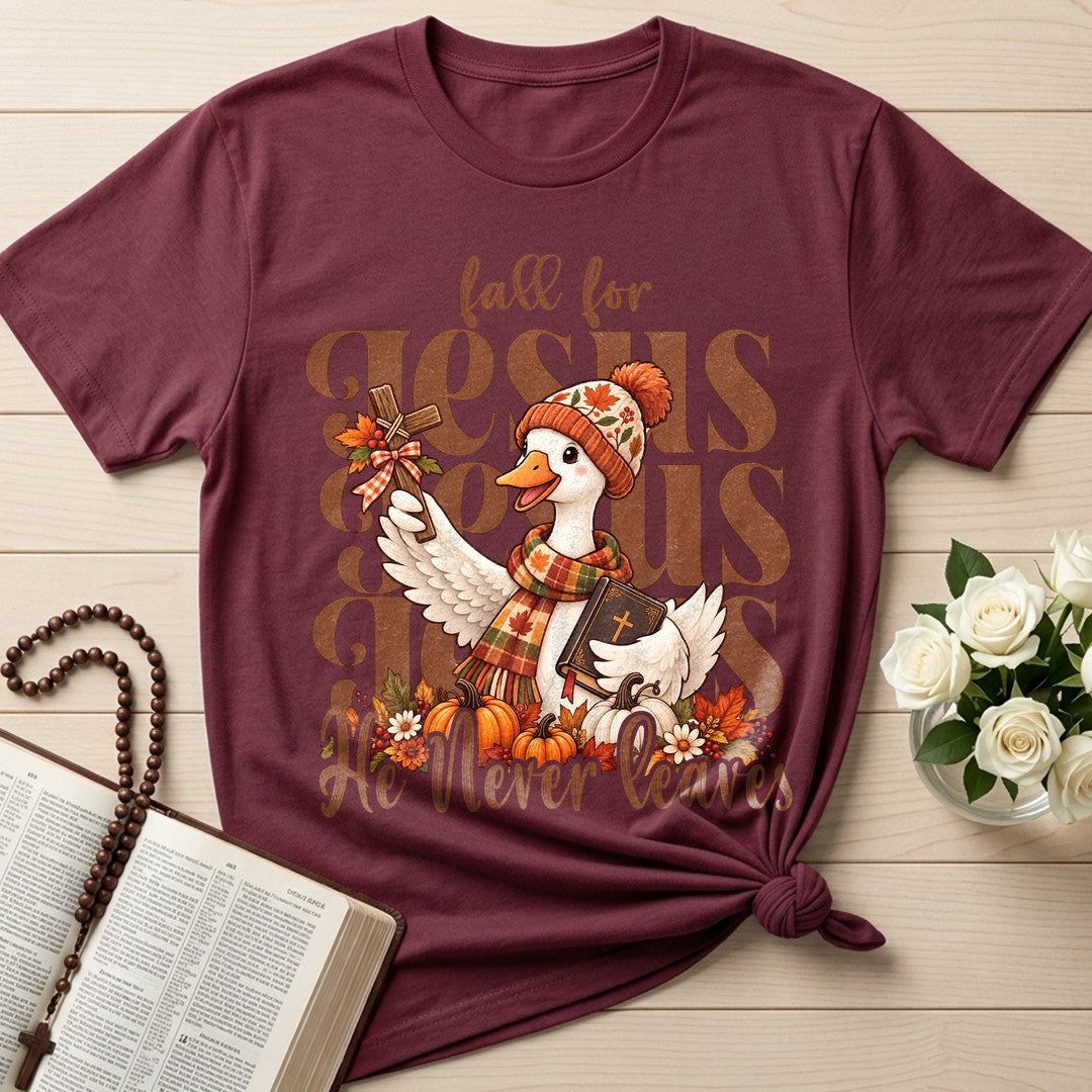 Fall For Jesus He Never Leaves 134