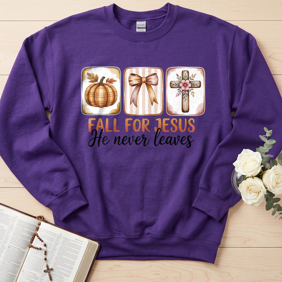 Fall For Jesus He Never Leaves 137