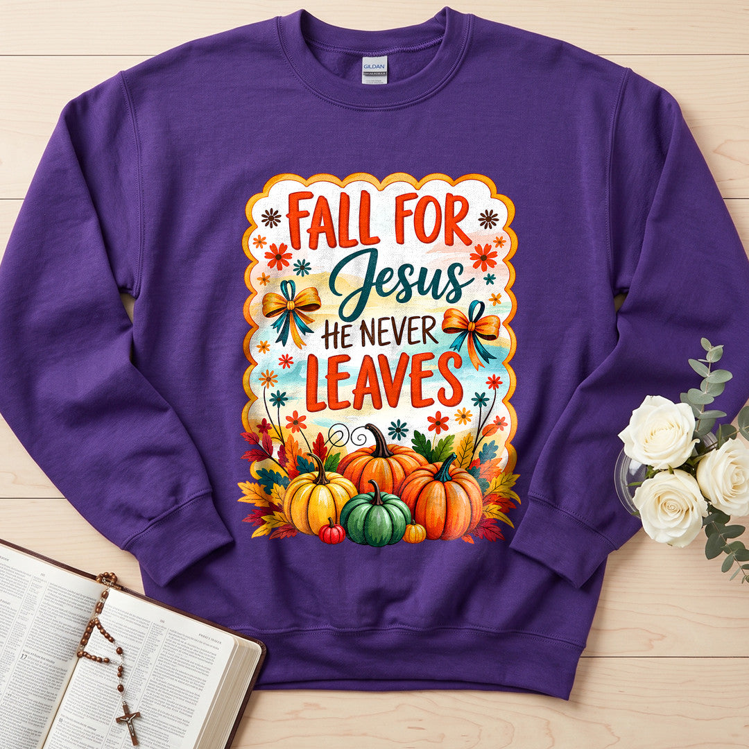 Fall For Jesus He Never Leaves 144