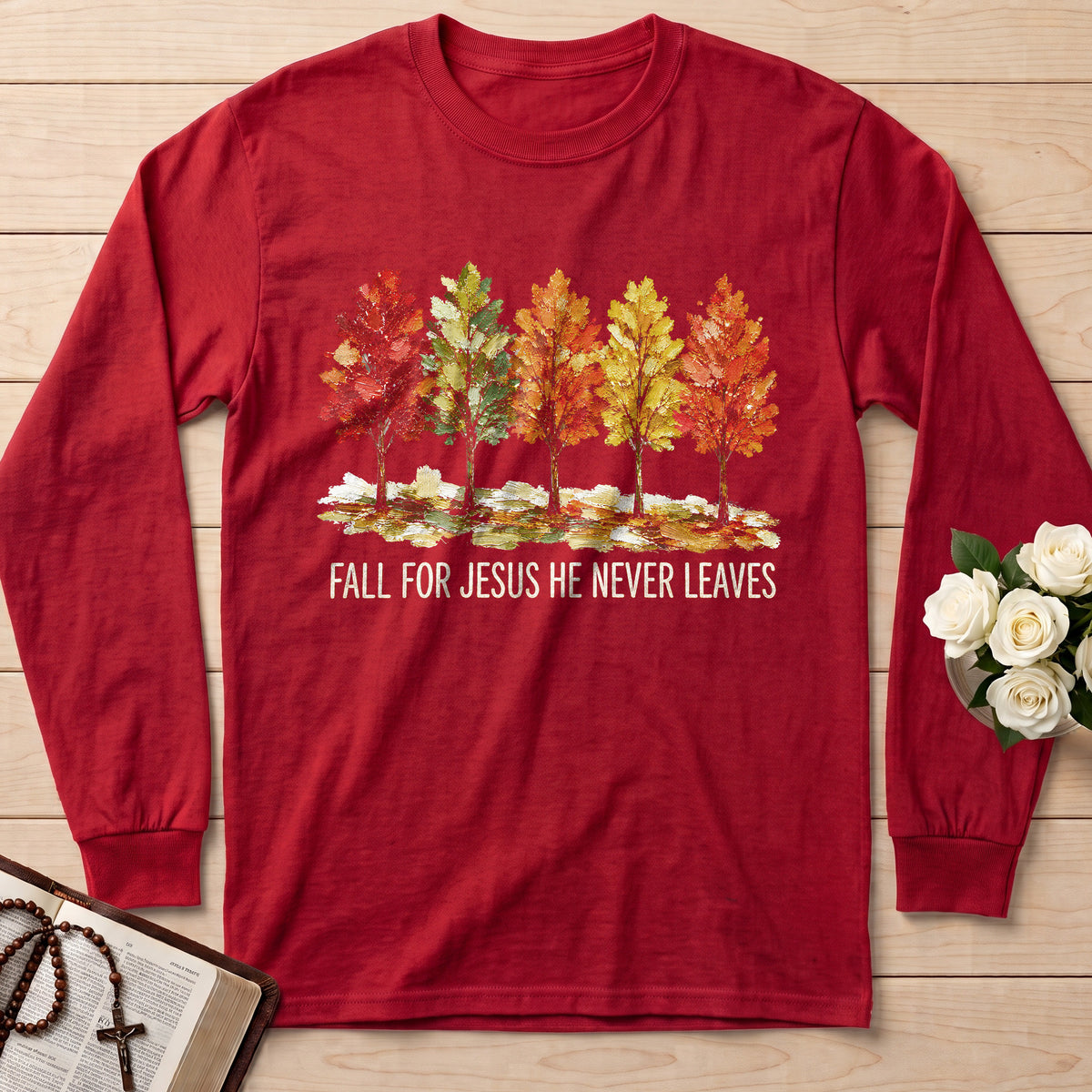 Fall For Jesus He Never Leaves 147