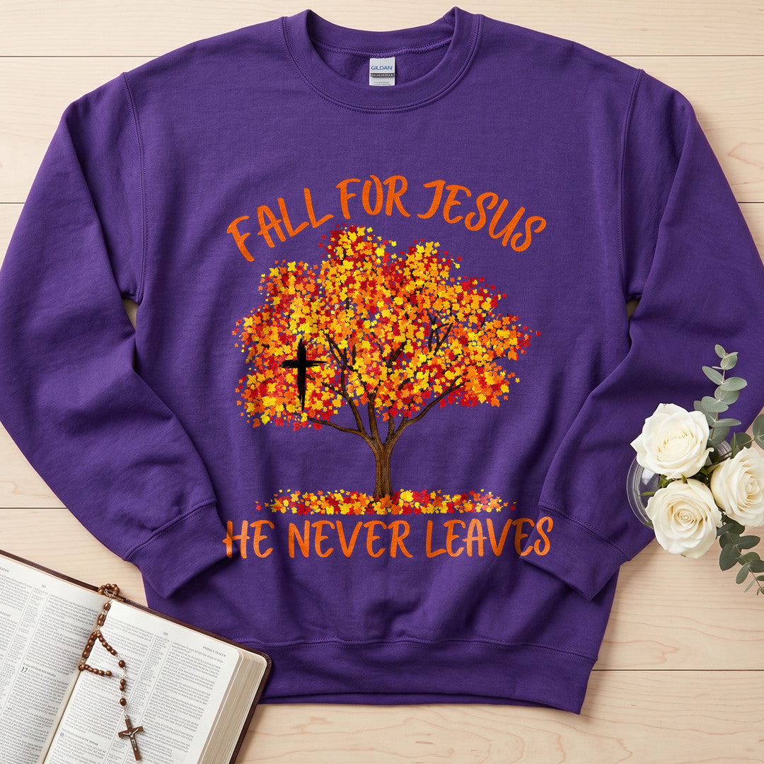 Fall For Jesus He Never Leaves 153