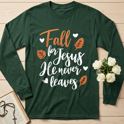 Fall For Jesus He Never Leaves 29