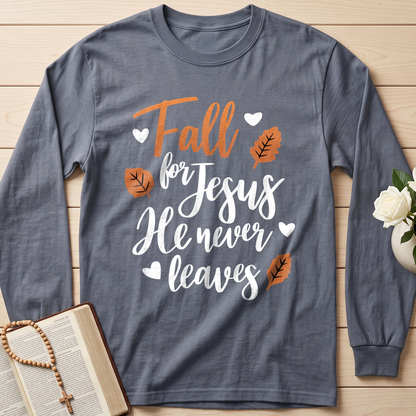 Fall For Jesus He Never Leaves 29