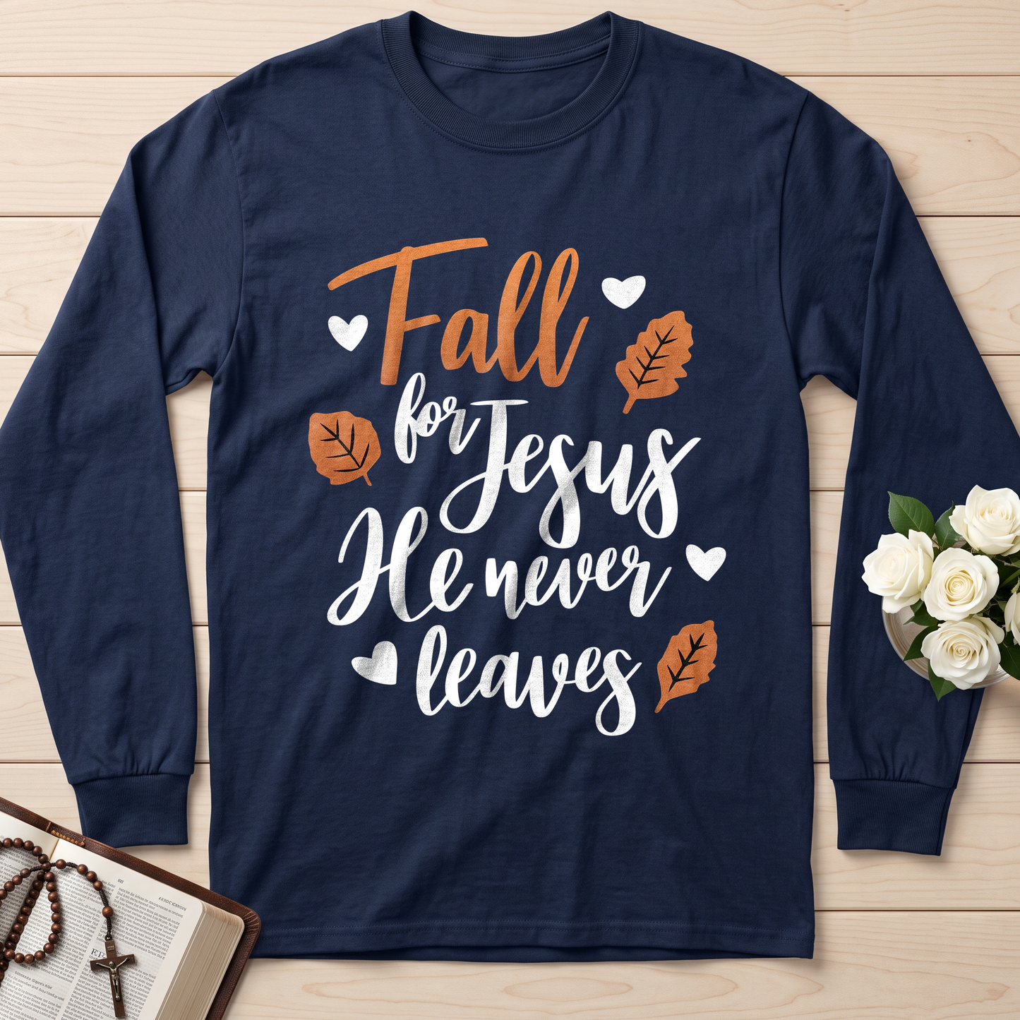 Fall For Jesus He Never Leaves 29