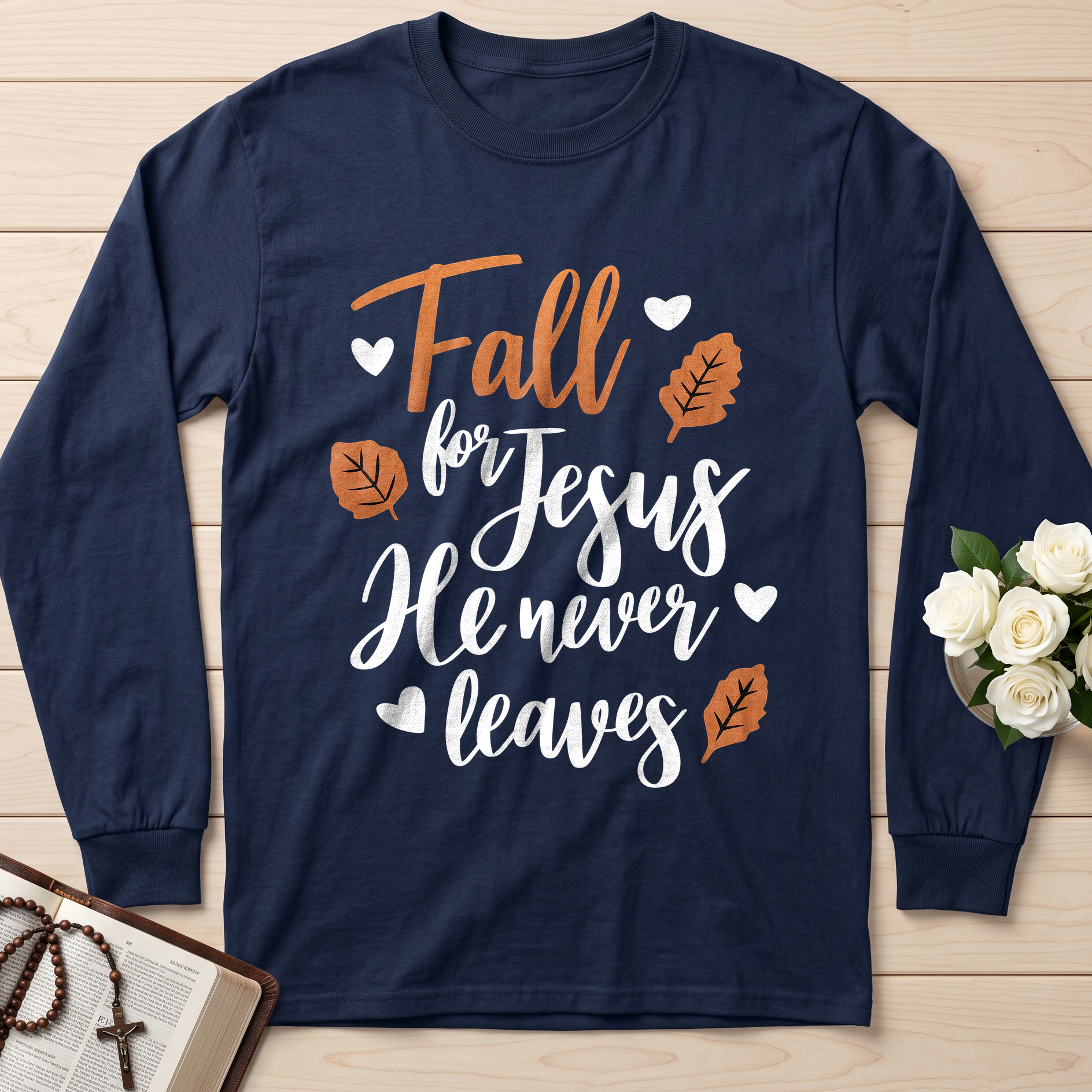 Fall For Jesus He Never Leaves 29