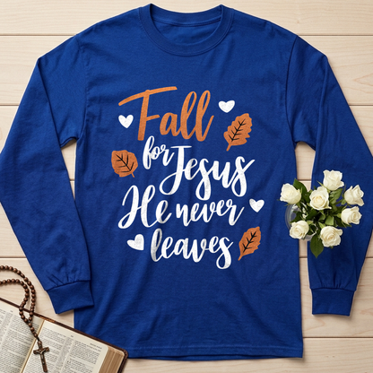 Fall For Jesus He Never Leaves 29