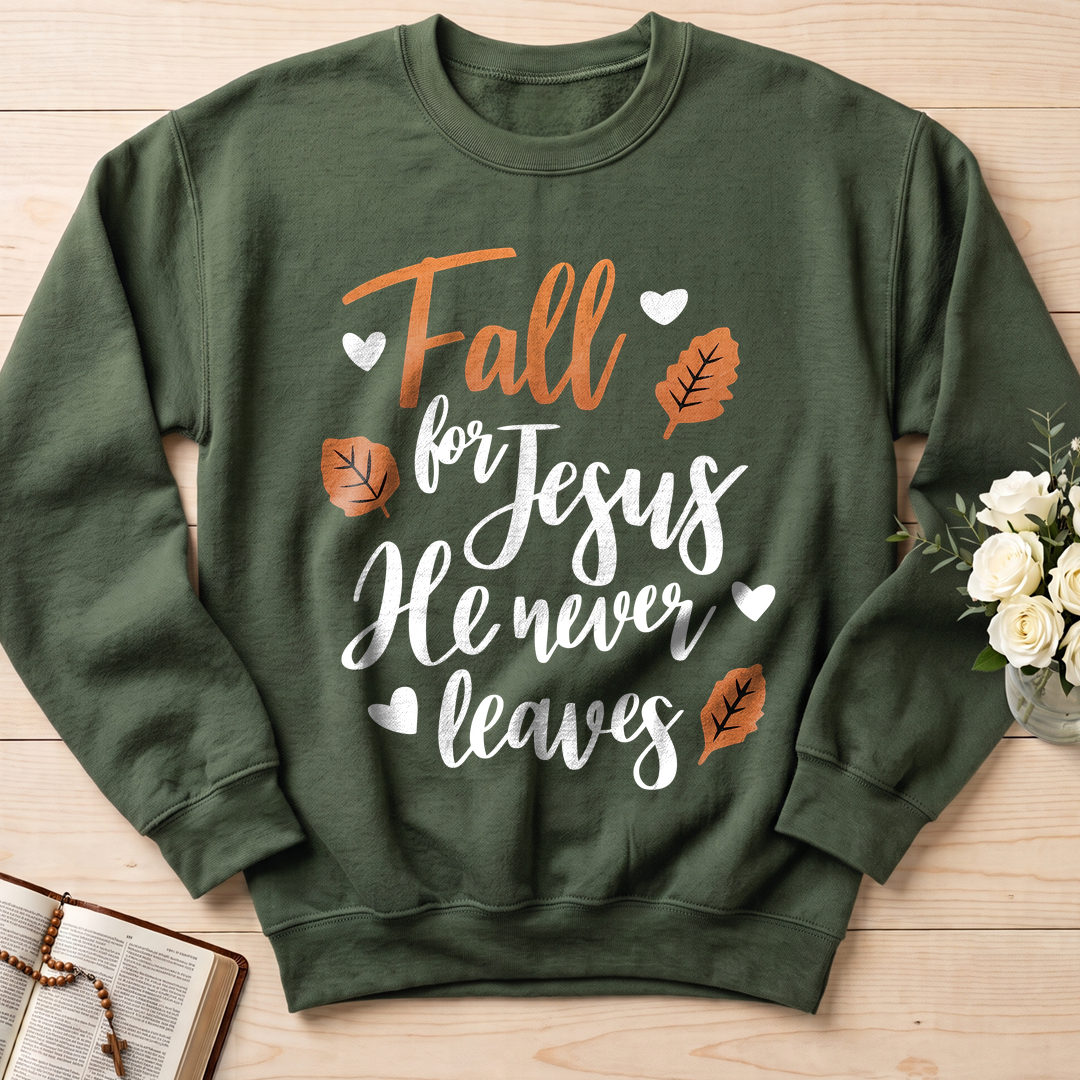 Fall For Jesus He Never Leaves 29