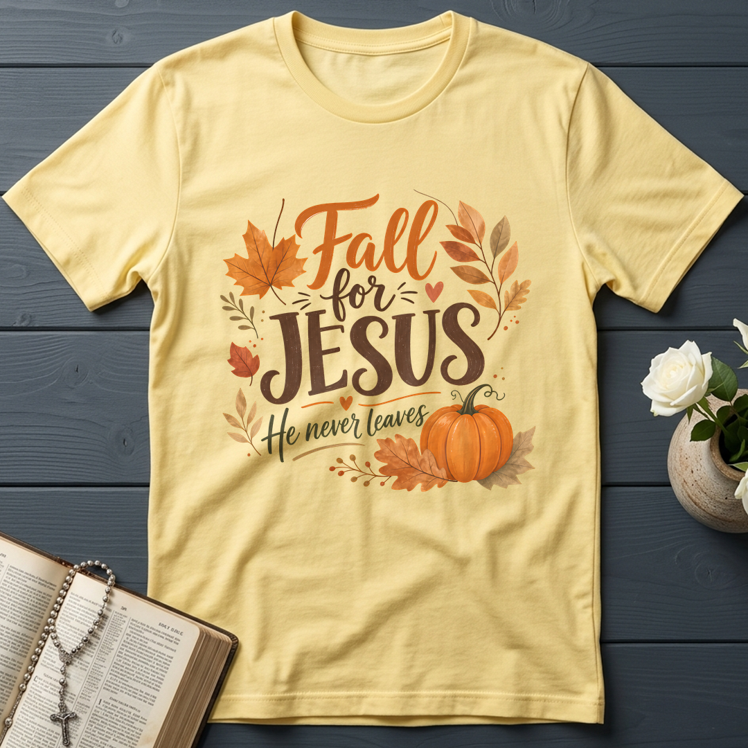 Fall For Jesus He Never Leaves 30