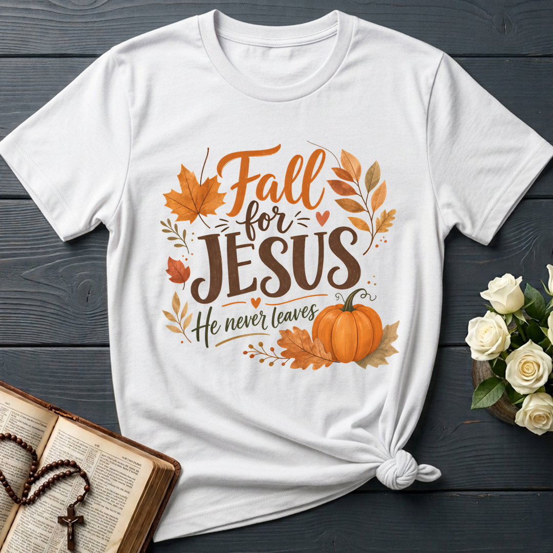 Fall For Jesus He Never Leaves 30