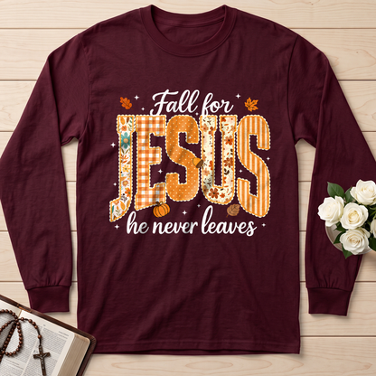 Fall For Jesus He Never Leaves 32