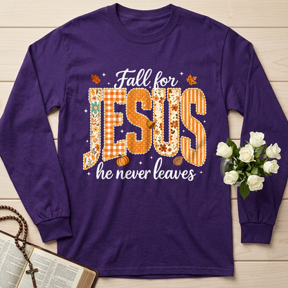 Fall For Jesus He Never Leaves 32