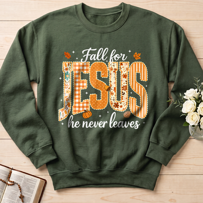 Fall For Jesus He Never Leaves 32