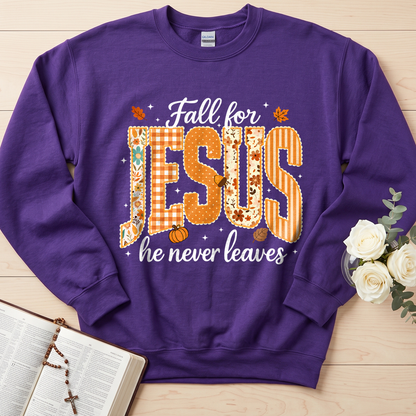 Fall For Jesus He Never Leaves 32