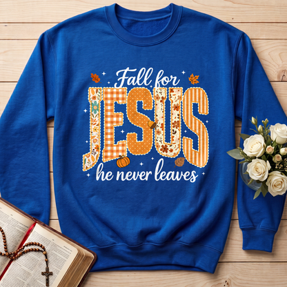 Fall For Jesus He Never Leaves 32