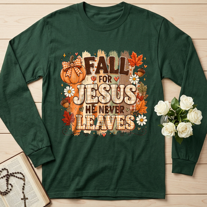 Fall For Jesus He Never Leaves 33