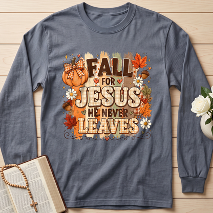 Fall For Jesus He Never Leaves 33