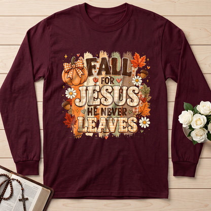Fall For Jesus He Never Leaves 33