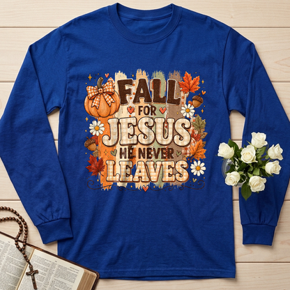Fall For Jesus He Never Leaves 33