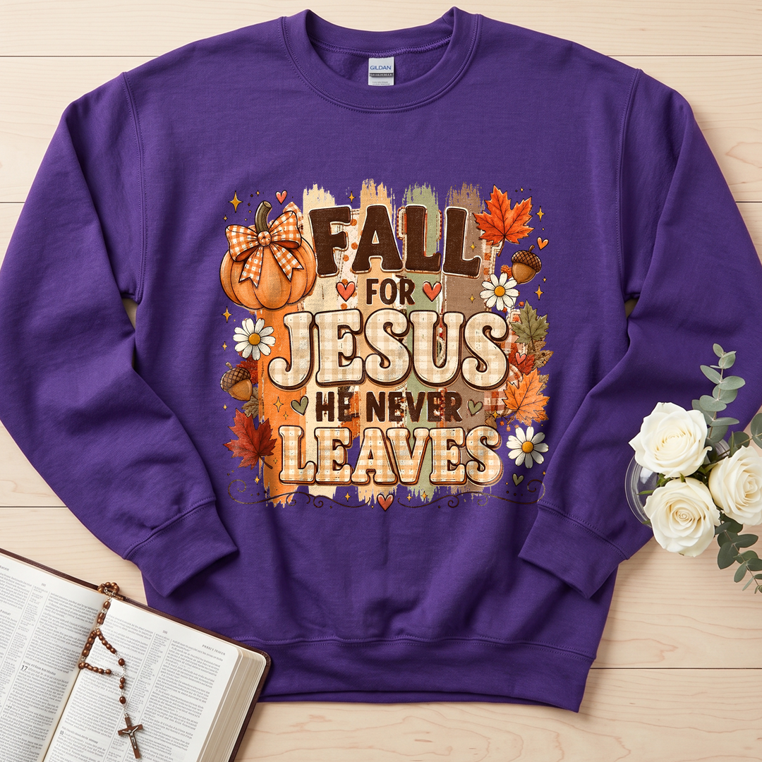 Fall For Jesus He Never Leaves 33