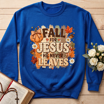 Fall For Jesus He Never Leaves 33