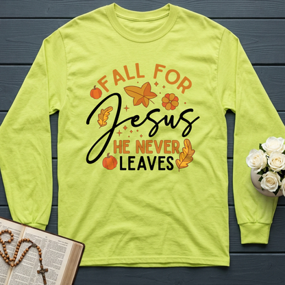 Fall For Jesus He Never Leaves 34