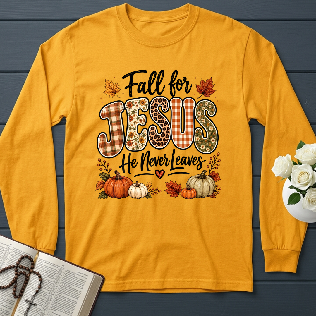 Fall For Jesus He Never Leaves 35