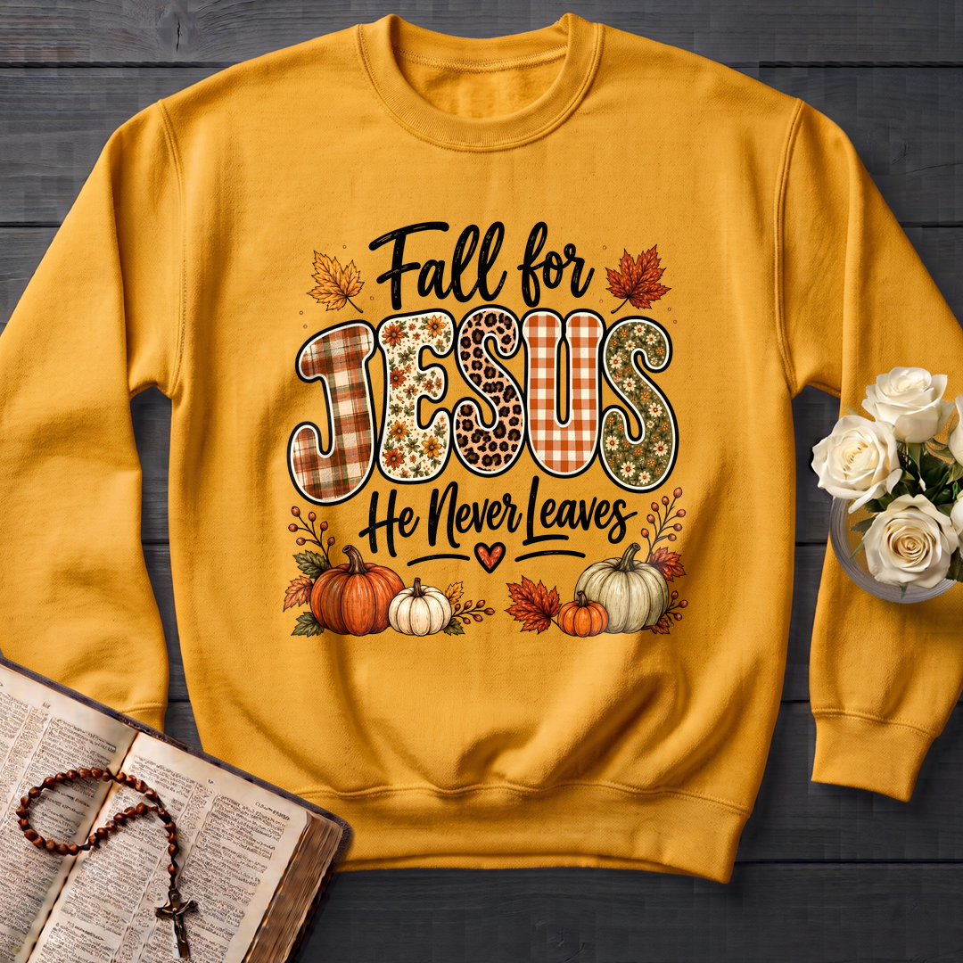 Fall For Jesus He Never Leaves 35