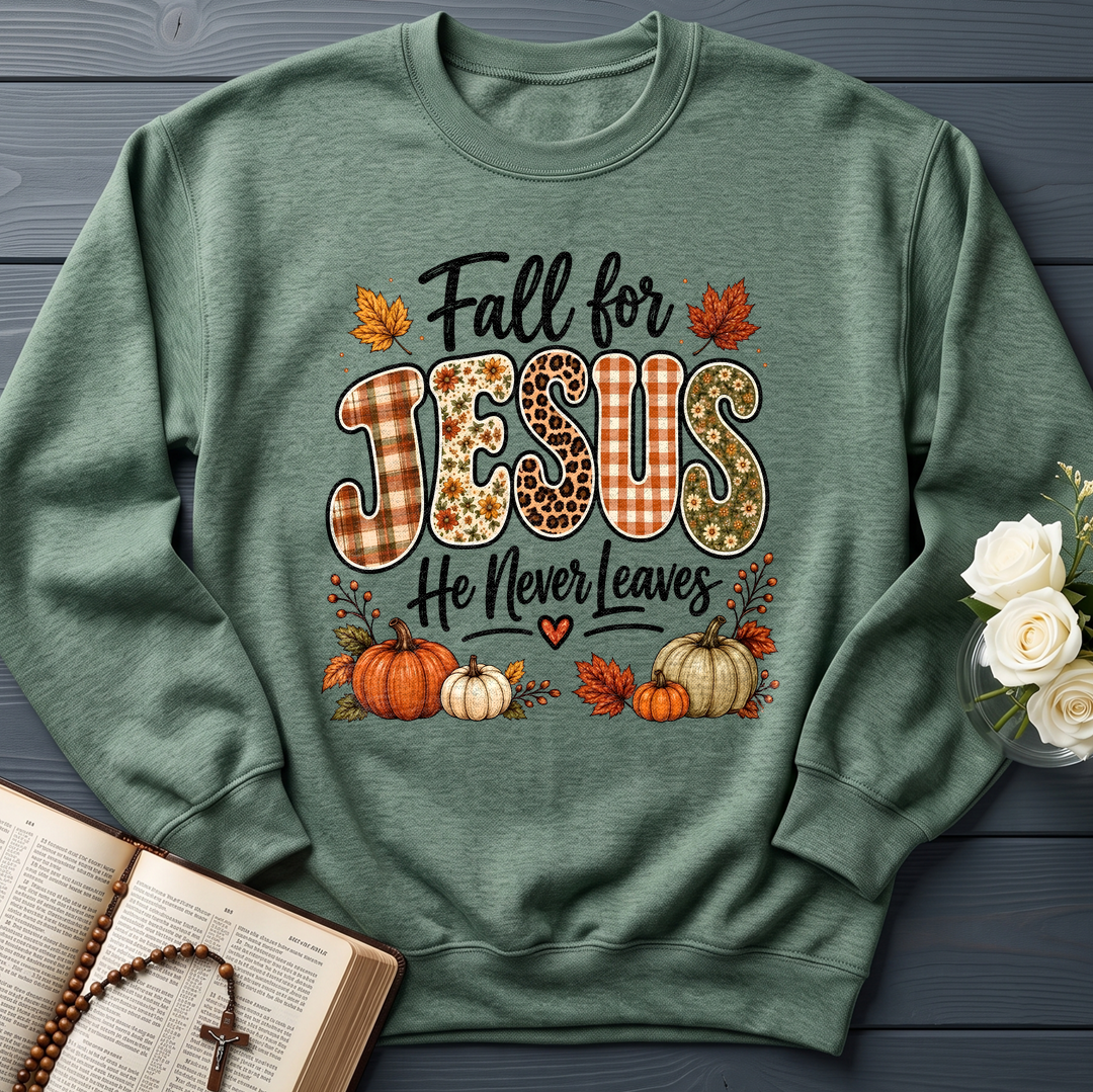 Fall For Jesus He Never Leaves 35
