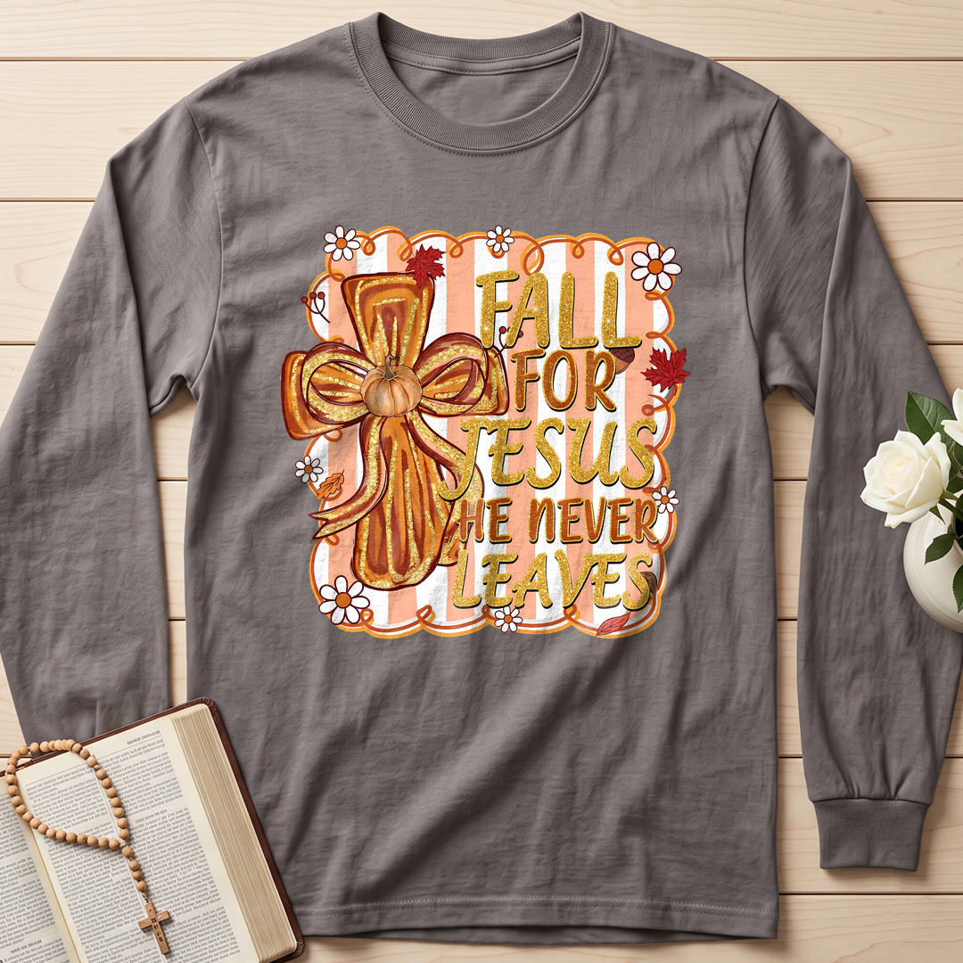 Fall For Jesus He Never Leaves 36